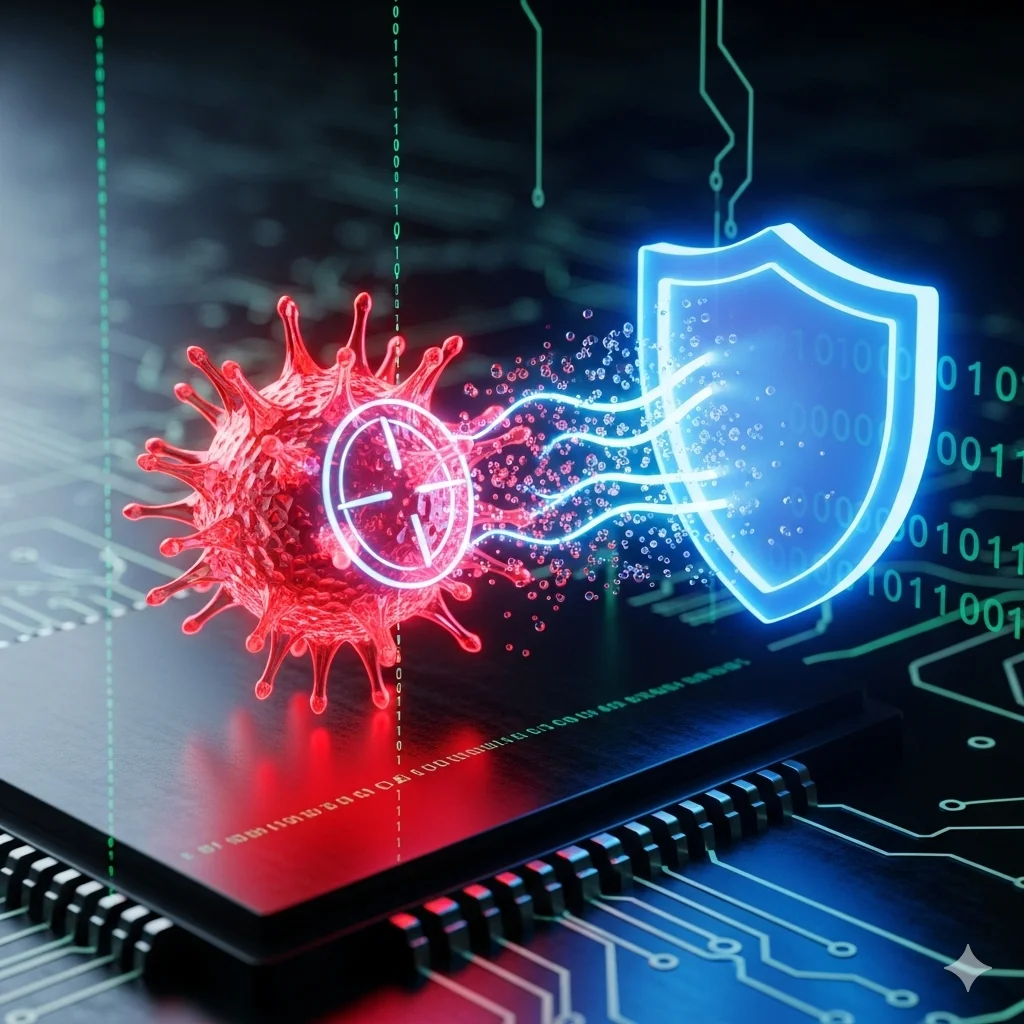 Eliminación exhaustiva de virus y protección de ciberseguridad Pyme