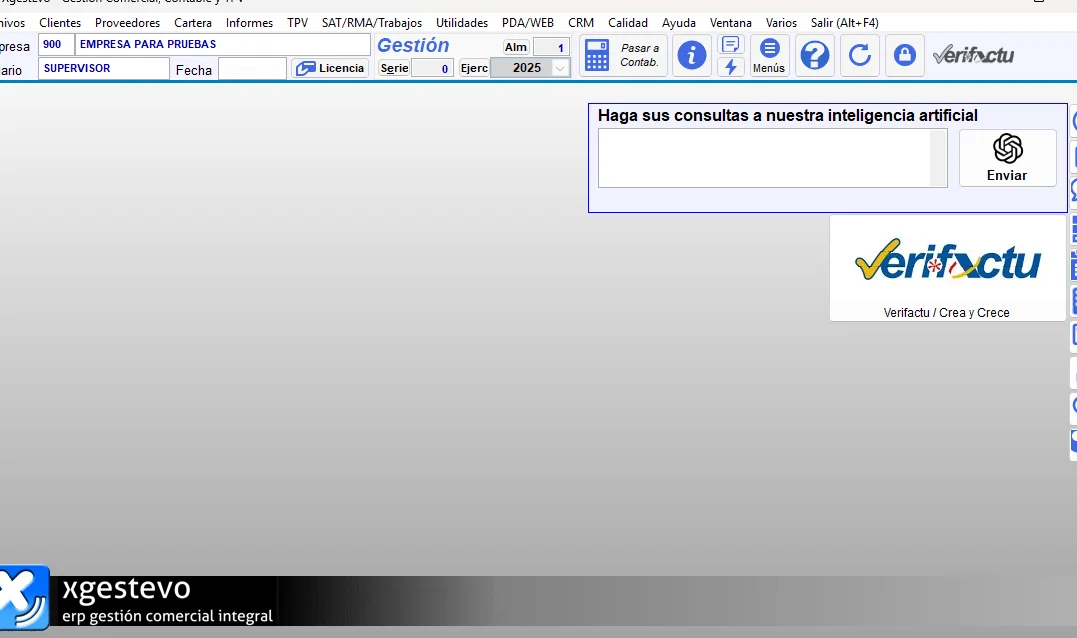 xGestevo software TPV